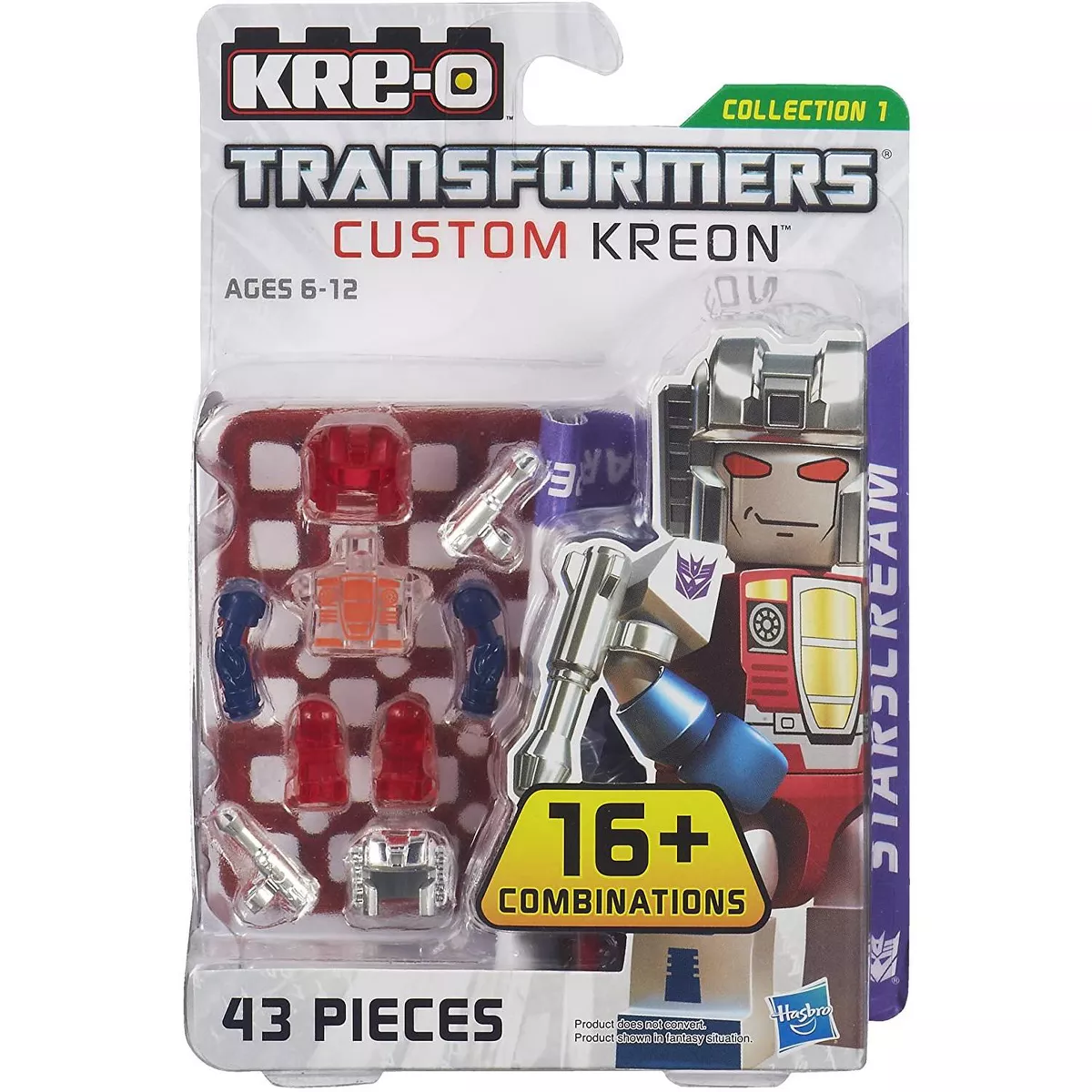 Starscream | Kre-O Transformers Custom Kreon Action figures