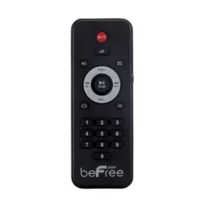 beFree Sound 15 Inch Bluetooth Portable Rechargeable Party Speaker with LED Lights