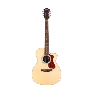 Guild OM-240CE Orchestra Cutaway Acoustic-Electric Guitar Natural