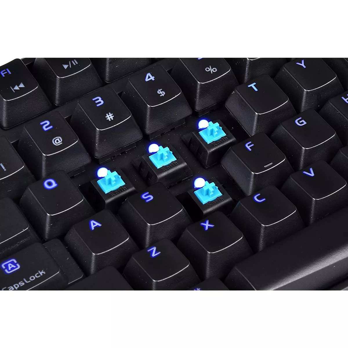 Thermaltake TteSPORTS Poseidon Z Mechanical Gaming Keyboard - Blue Switches