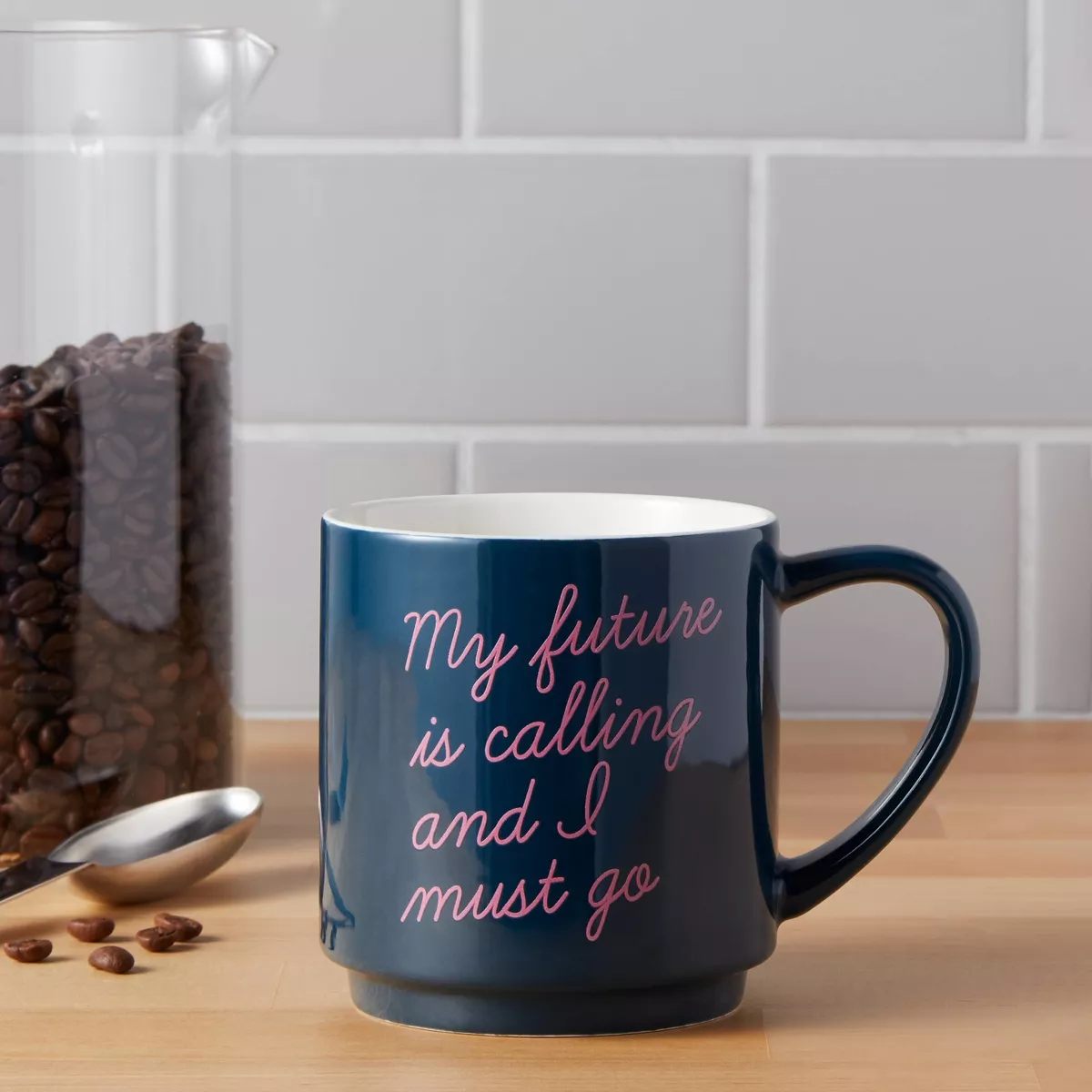 16oz Stoneware My Future is Calling and I Must Go Mug - Room Essentials™