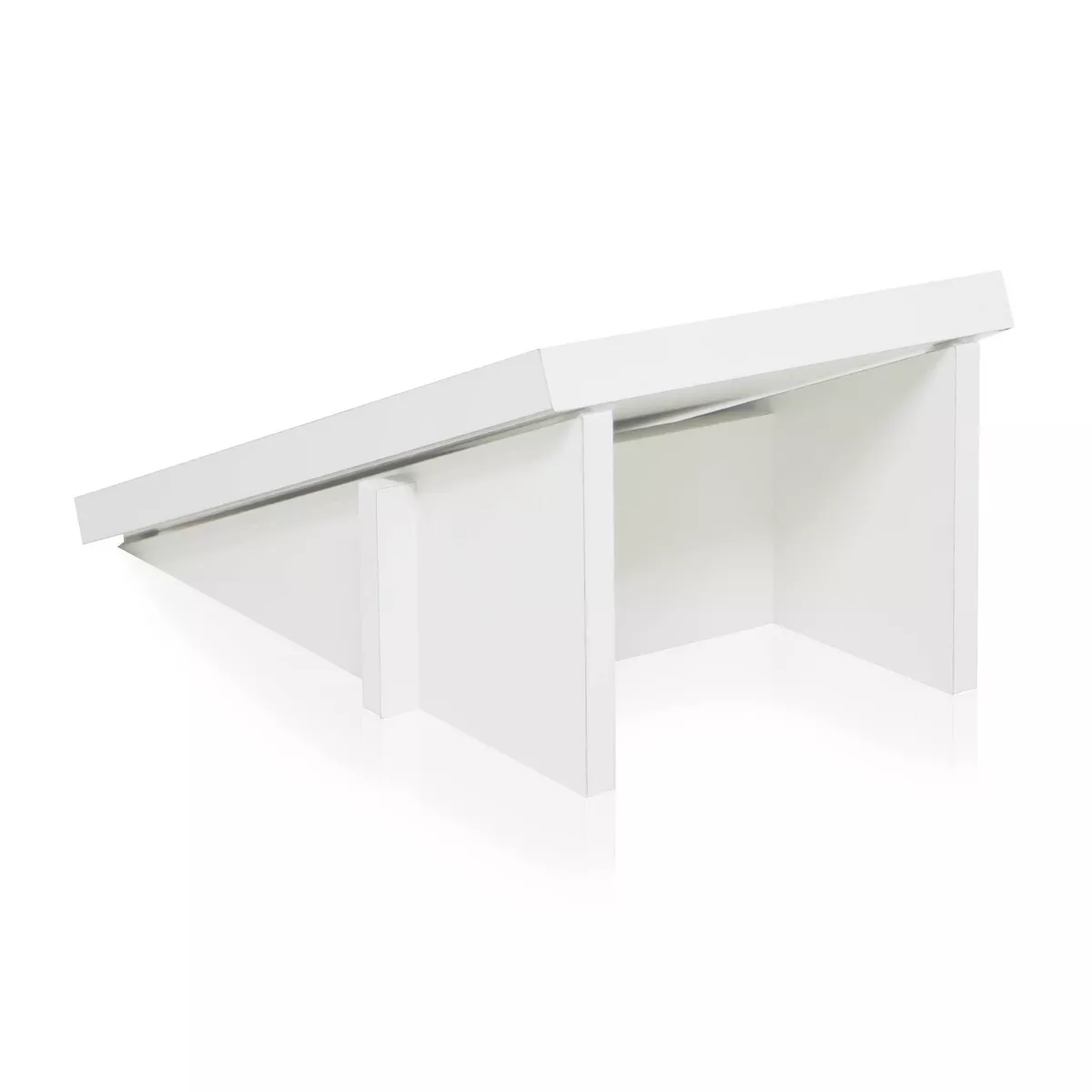 Way Basics Eco Incline Cat Scratcher - White