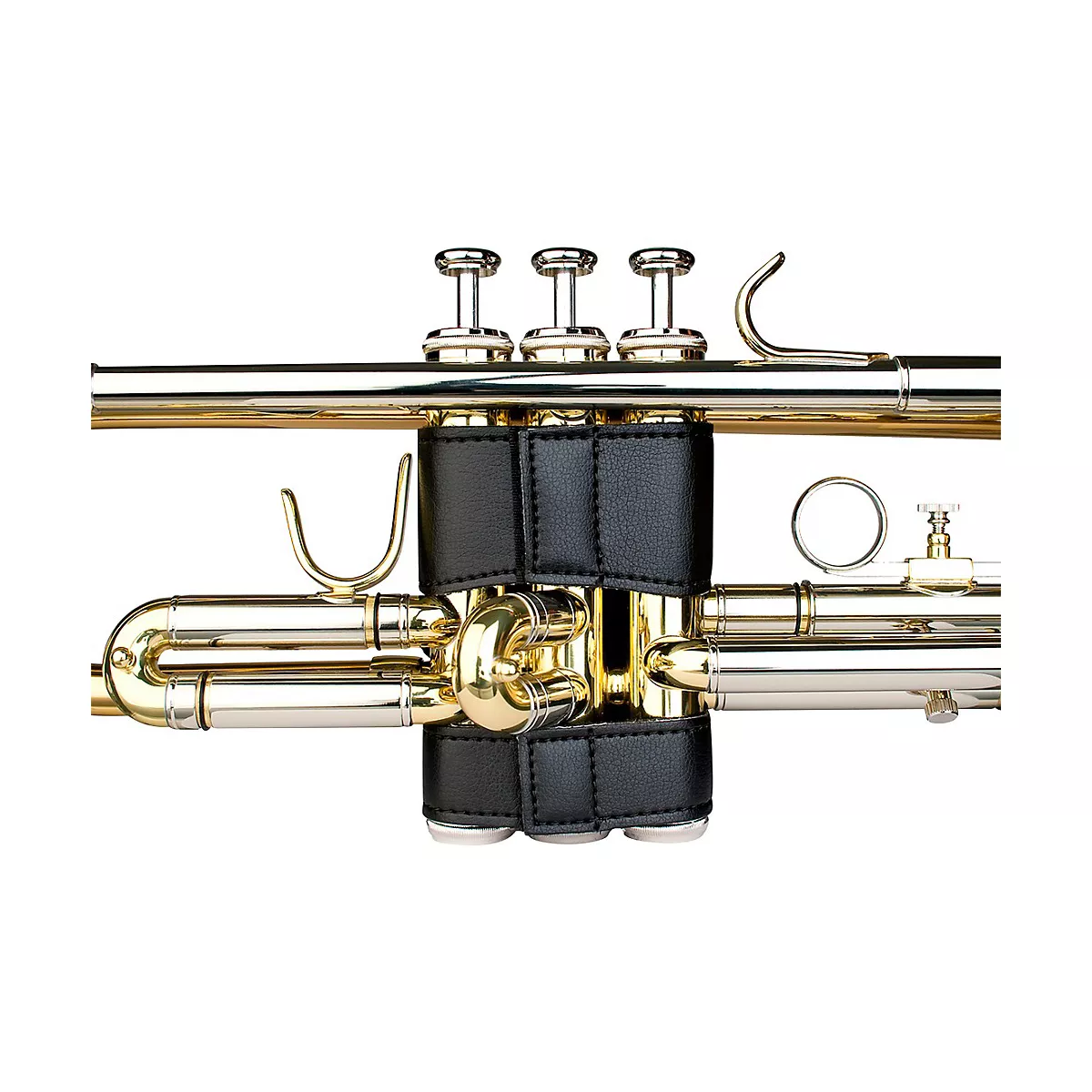 Protec Trumpet Leather Valve Guard Black