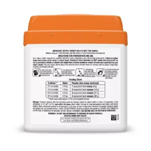 Non-GMO Sensitivity Infant Formula Powder with Iron - 33.2oz/4pk Each - Up&Up™