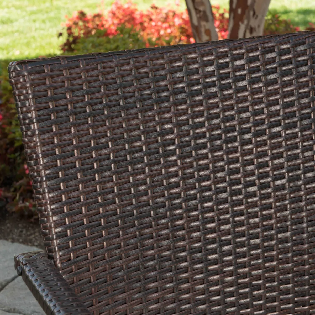 Laguna 7pc Acacia Wood/Wicker Patio Dining Set - Brown/Cream - Christopher Knight Home
