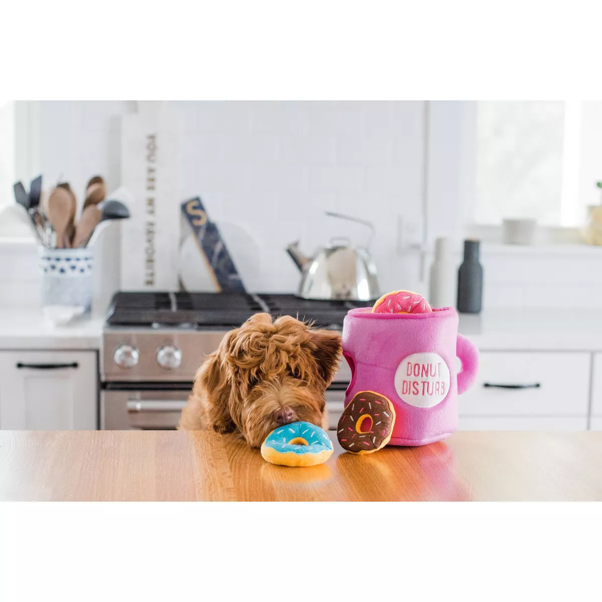 ZippyPaws Burrow Coffee and Donutz Dog Toy