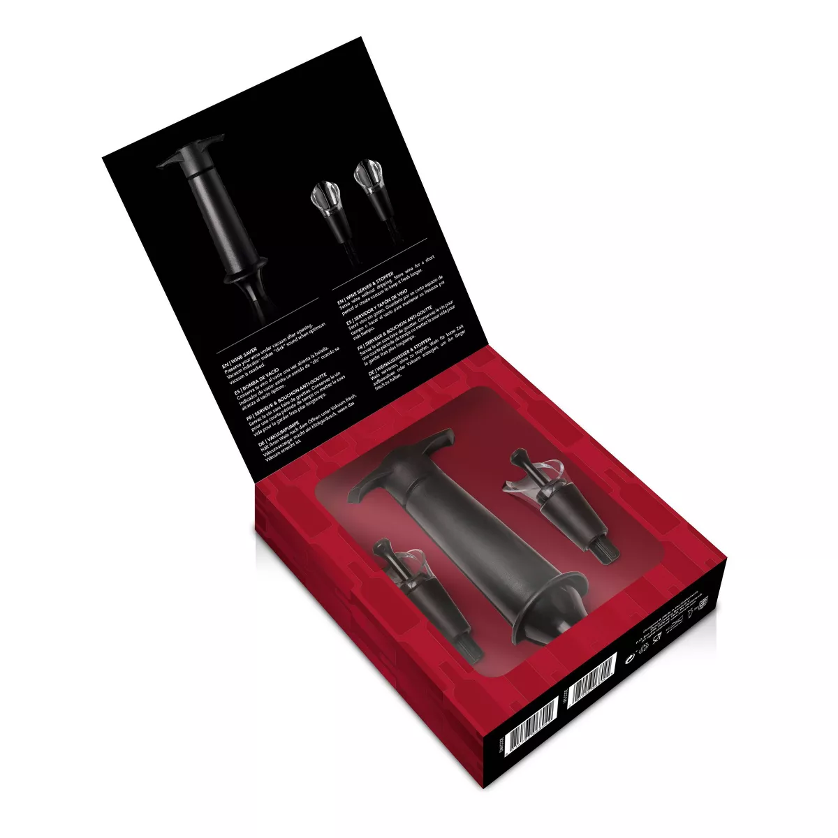 Vacu Vin Three Piece Wine Server & Saver Gift Set