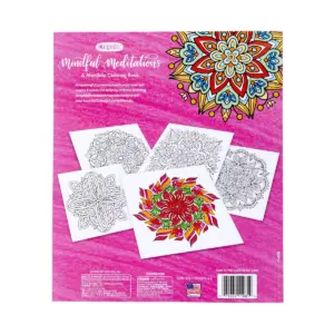 Crayola Mindful Mediations Mandala Coloring Book