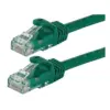 Monoprice Cat6 Ethernet Patch Cable - 2 Feet - Green | Network Internet Cord - RJ45, Stranded, 550Mhz, UTP, Pure Bare Copper Wire, 24AWG - Flexboot