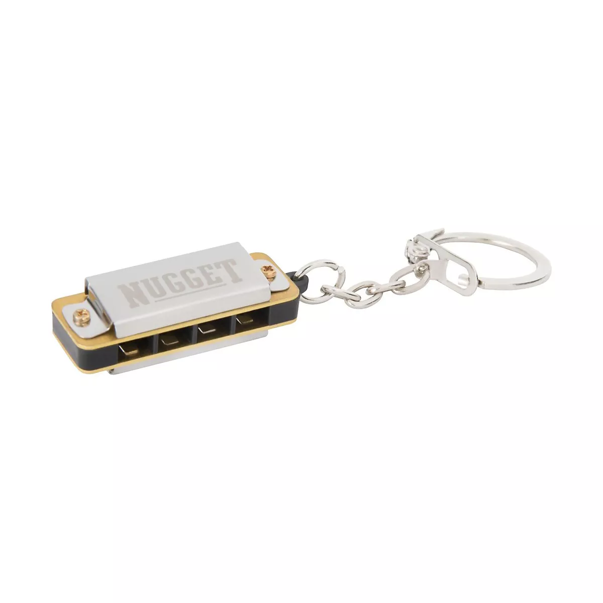 Silver Creek Harmonica Key Chain C