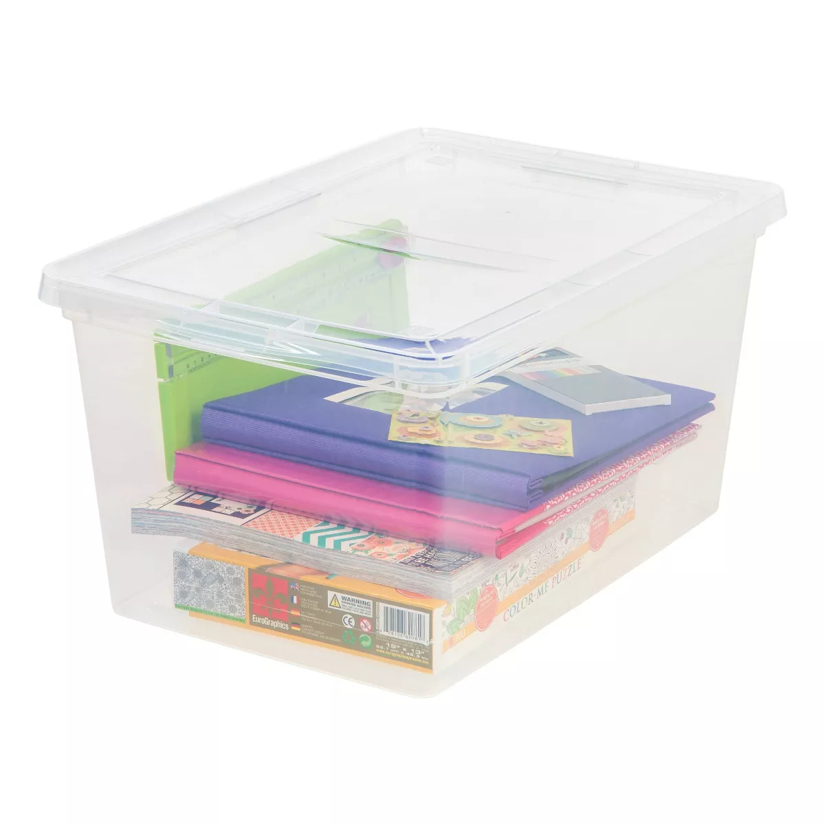 IRIS 58qt Clear Storage Box