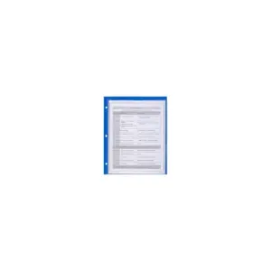 Mead Five Star 2 Pocket Plastic Folder (Color Will Vary)