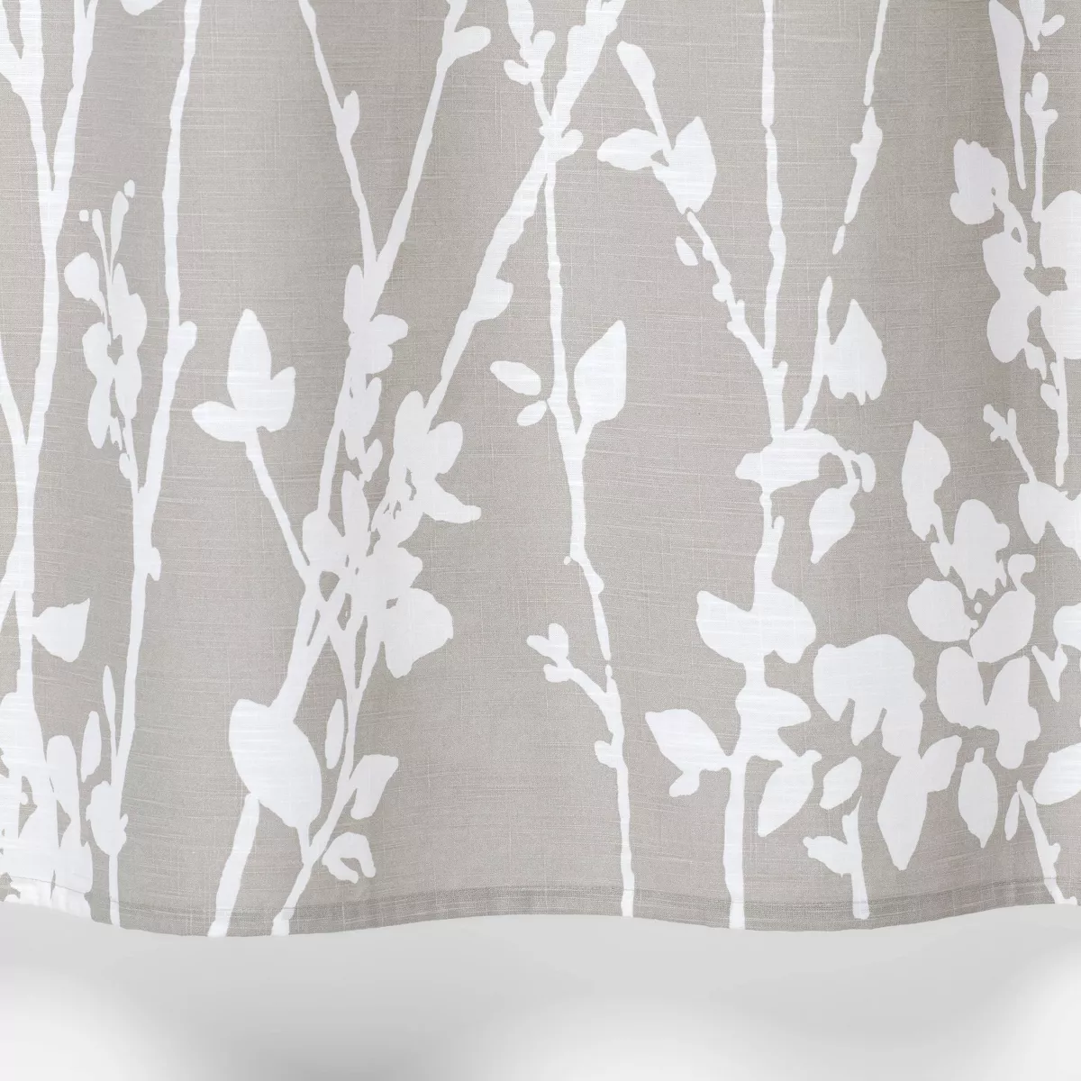 Floral Print Shower Curtain Gray - Project 62™