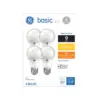 General Electric 4pk 40W Ca Basic LED Light Bulb SW Non Dimming Reg Life