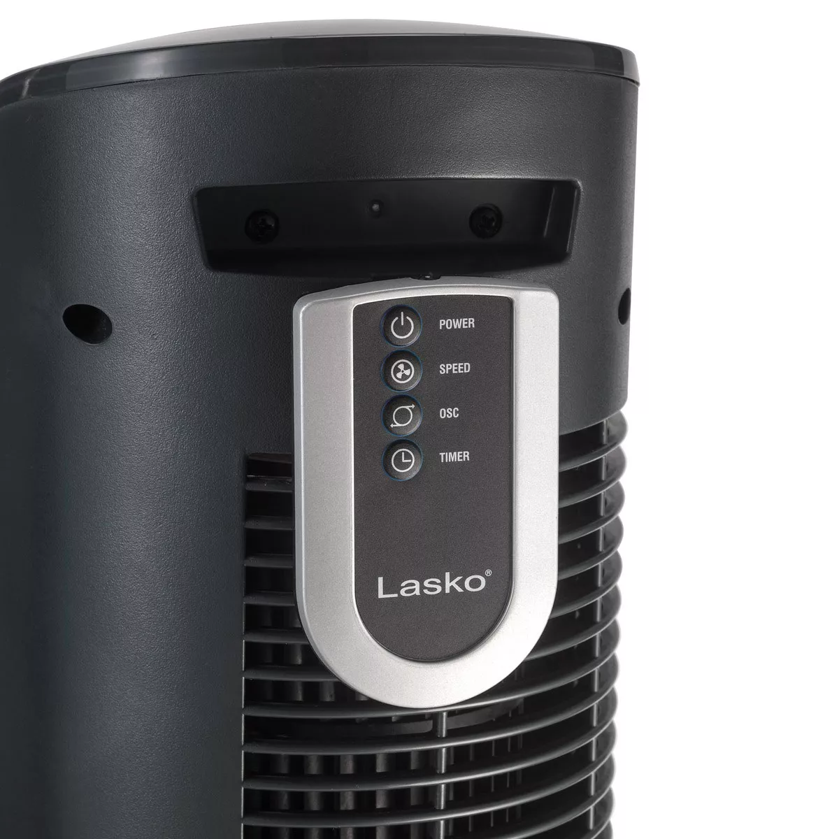 Lasko LKO-2519 38 Inch Portable Electric Remote Controlled Widespread Oscillating Wind Tower Fan and with 7 Hour Touch Control Timer, Black