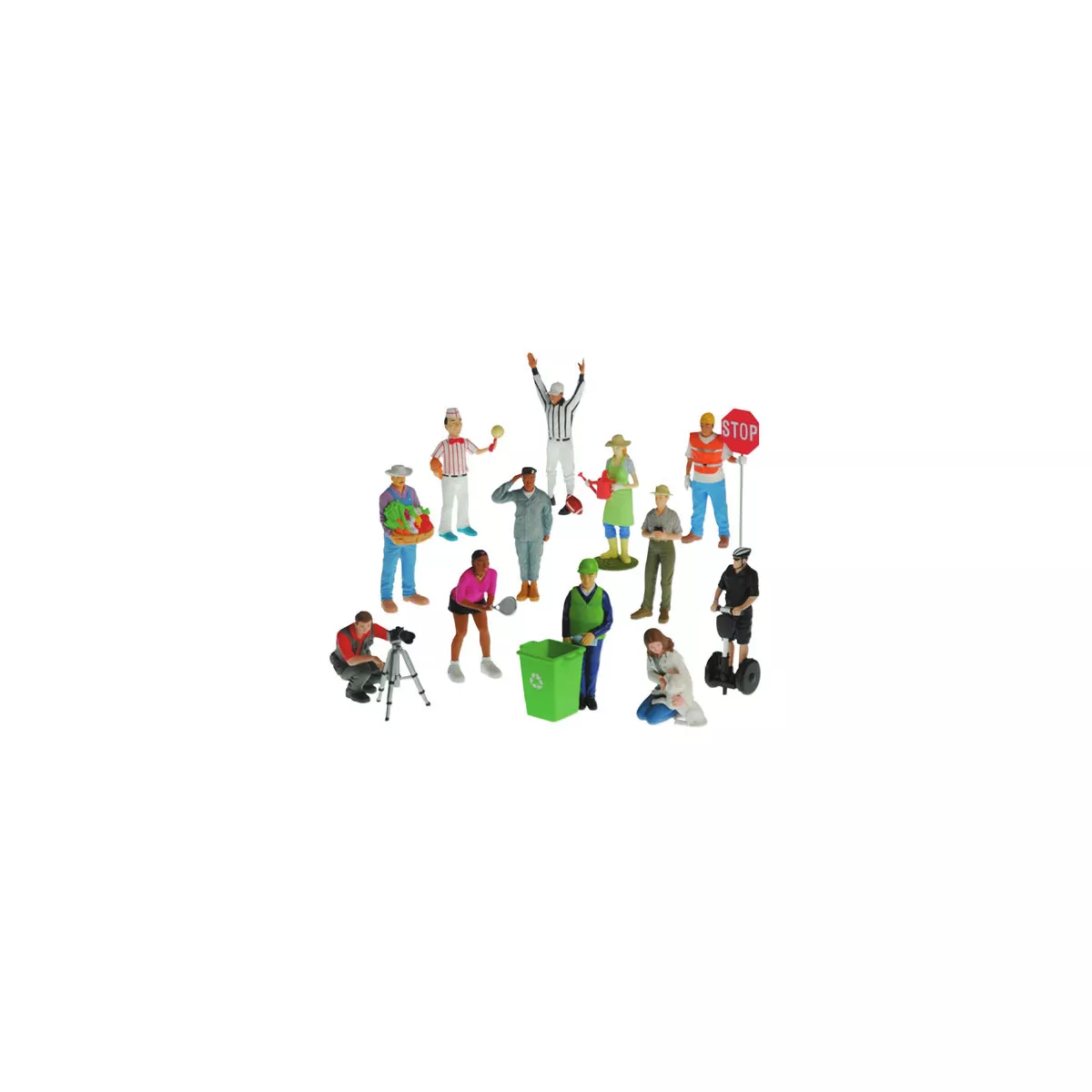 Marvel Education Company Vinyl Career Figures - Set of 12