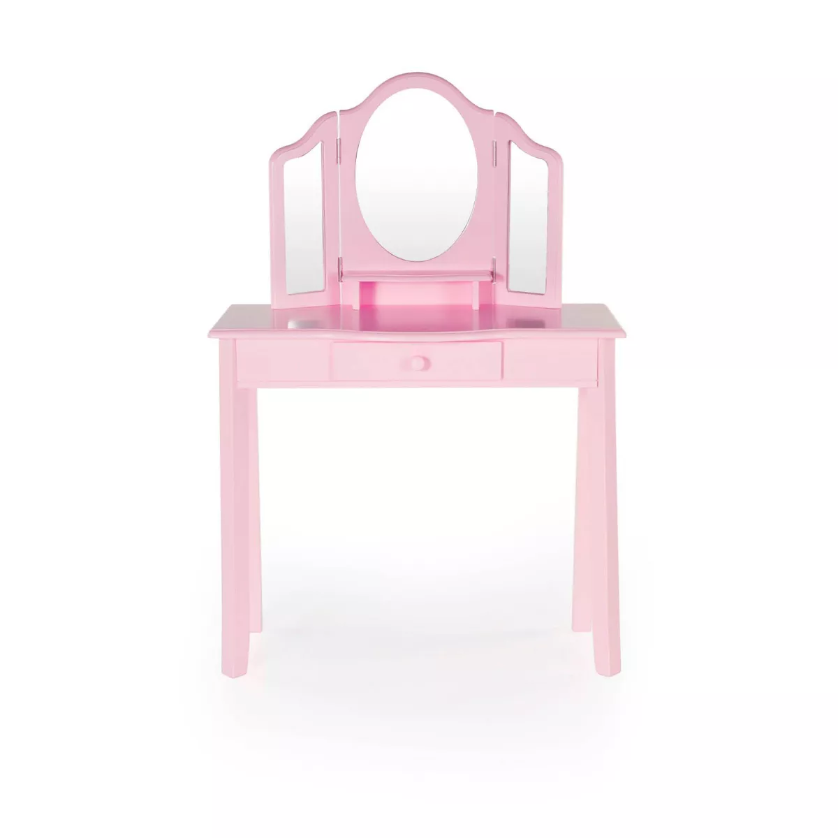 Kids' Classic Vanity and Stool Pink - Guidecraft