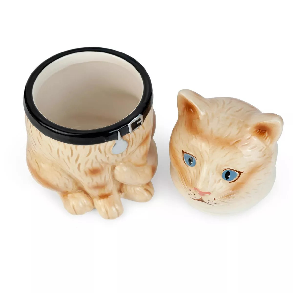 Seven20 Marvel Comics Captain Marvel Goose The Cat Flerken Hand-Painted Cookie Jar