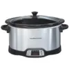 Hamilton Beach 8qt Programmable Slow Cooker - Silver