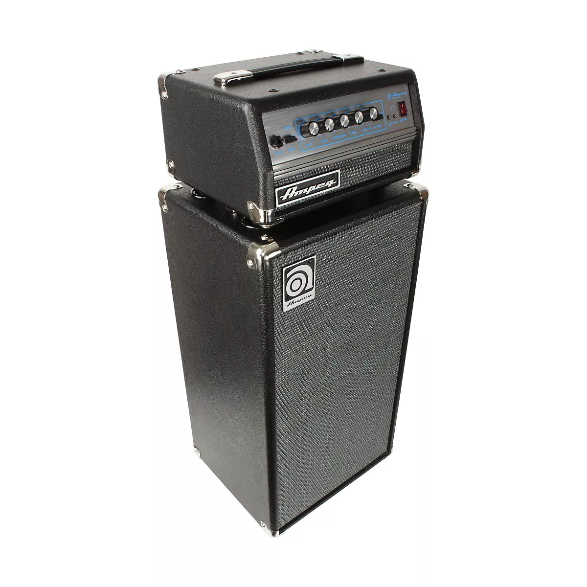 Ampeg Micro-VR Bass Amp Head and SVT210AV Bass Speaker Cabinet Stack