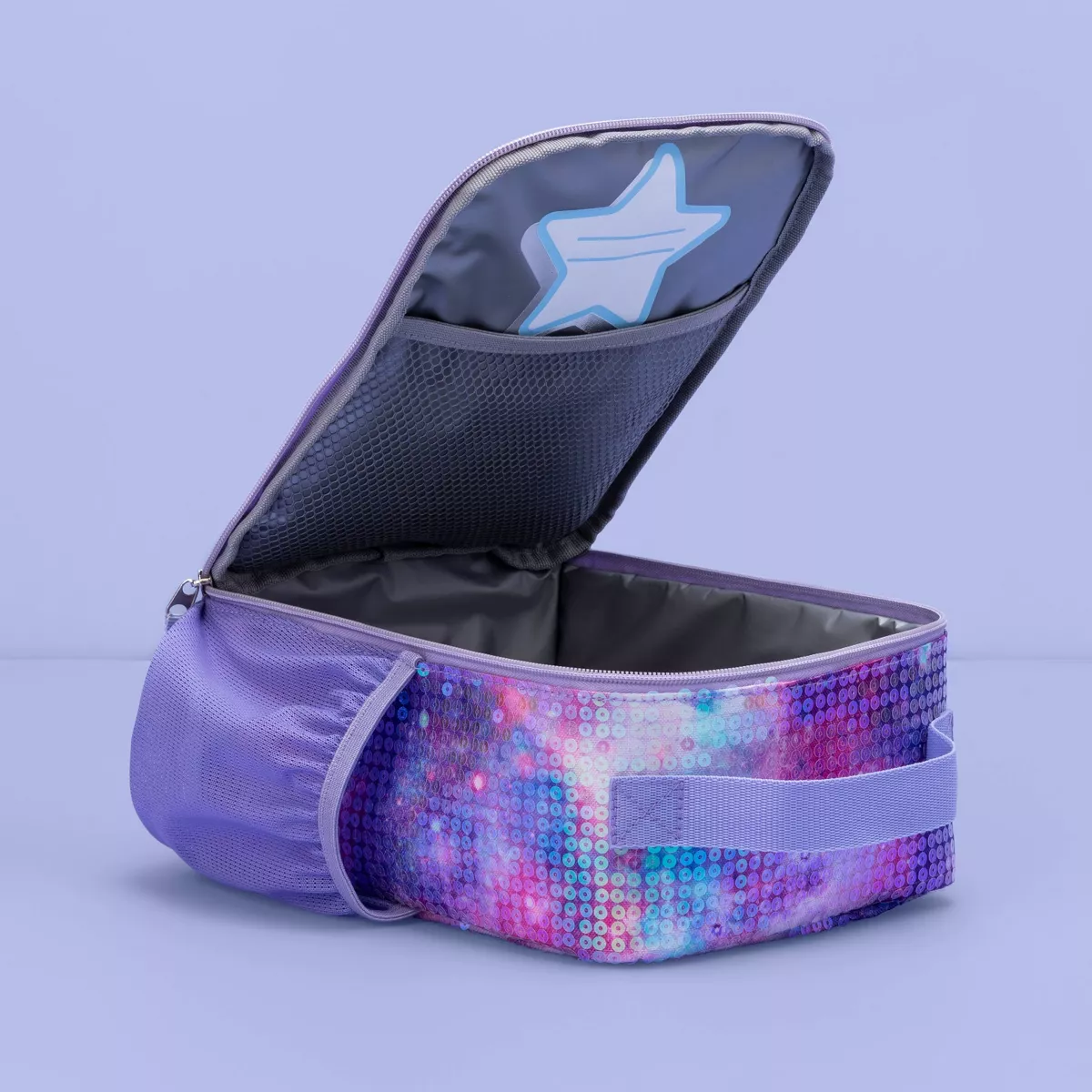 Kids' Lunch Tote Galaxy All Over Sequin - More Than Magic™