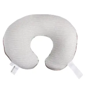 Boppy Organic Fabric Nursing Pillow Cover - Taupe Bear Family