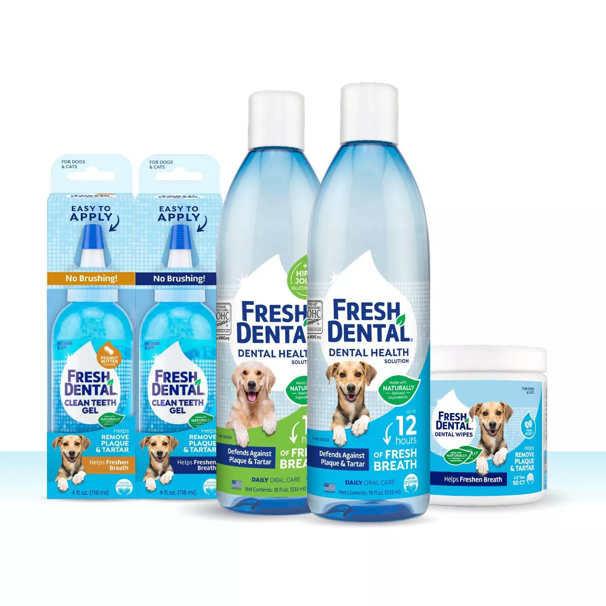 Naturel Promise Fresh Dental Wipes - 50ct