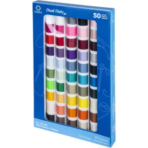 Coats & Clark Dual Duty XP General Purpose Thread Collection, Multiple Colors