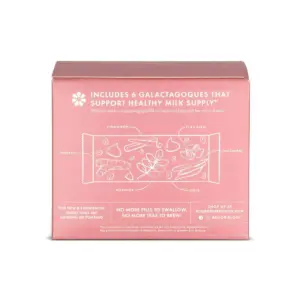 Boobie Bar Superfood Breastfeeding Bar Oatmeal Chocolate Chip - 1.7oz 6ct