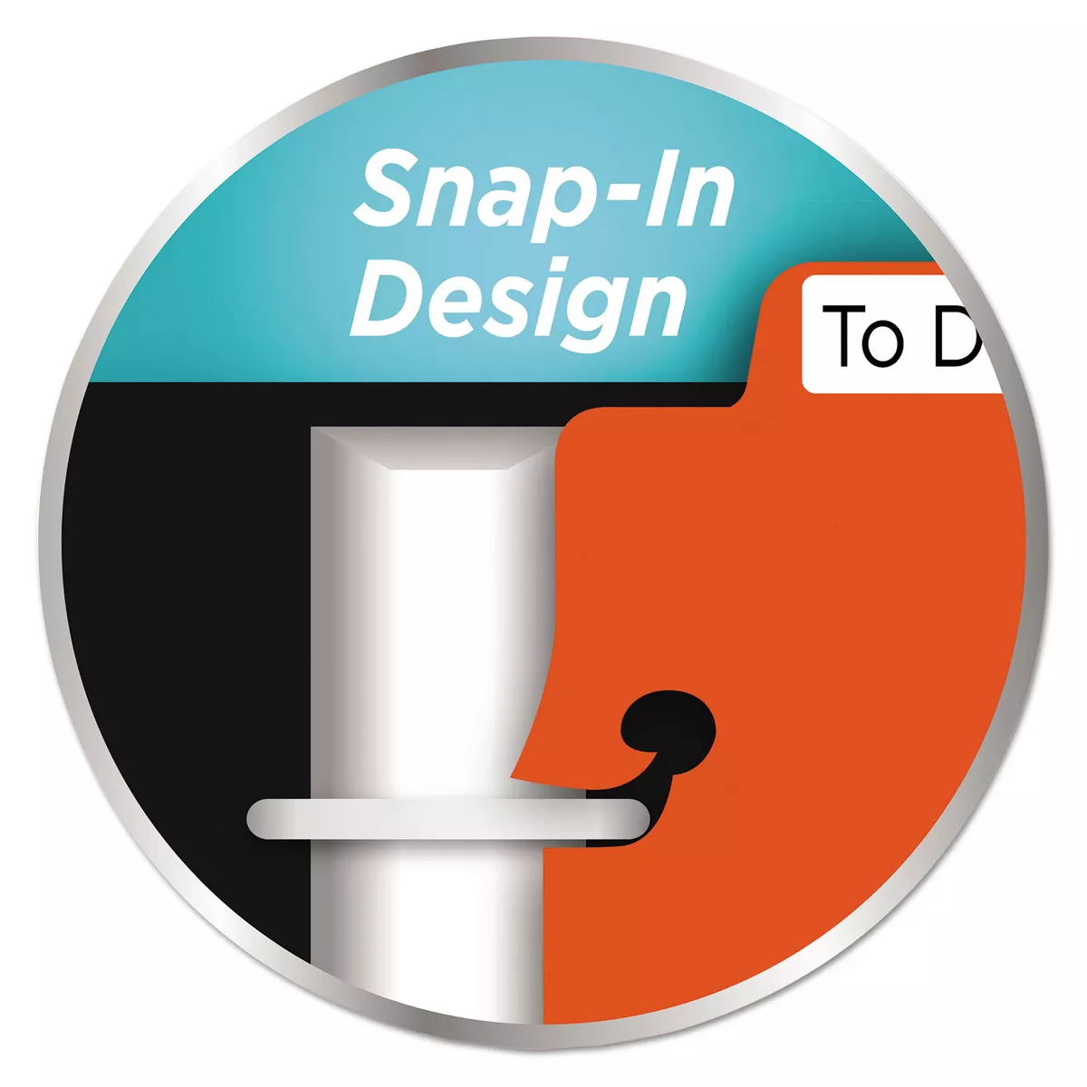 Avery Tabbed Snap-In Bookmark Plastic Dividers Assorted Prints 5-Tab 3 x 11 1/2 24909