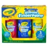 Crayola 3ct 8oz Washable Fingerpaint - Bold Colors