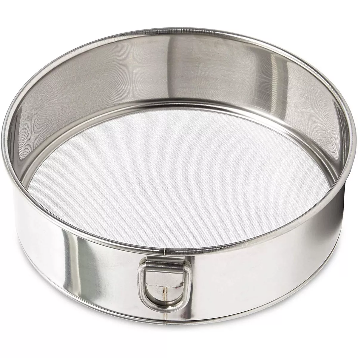 Juvale Stainless Steel Professional Round Flour Sieve for Baking (6.2 x 1.9 in)