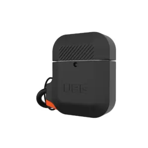 Urban Armor Gear (UAG) Apple Airpods (1st/2nd Gen) Silicone Case - Black/Orange