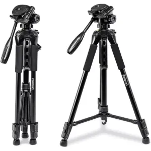 Polaroid 57-Inch Photo/Video Tripod with Deluxe Tripod Carrying Case for Digital Cameras and Camcorders