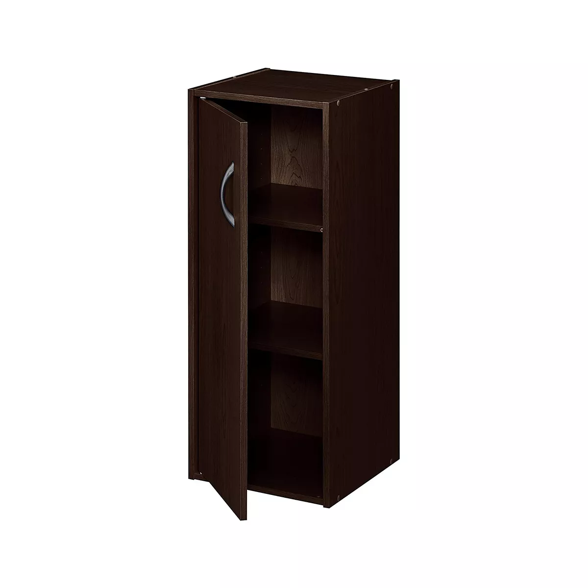 ClosetMaid 899100 Home Stackable 1-Door Storage Organizer, Espresso (2 Pack)