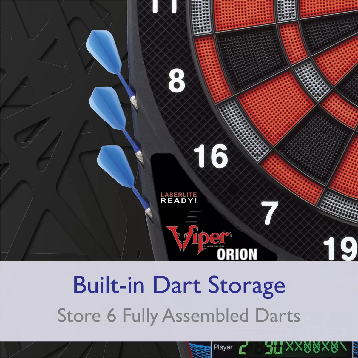 Viper Orion Electronic Dartboard, 15.5