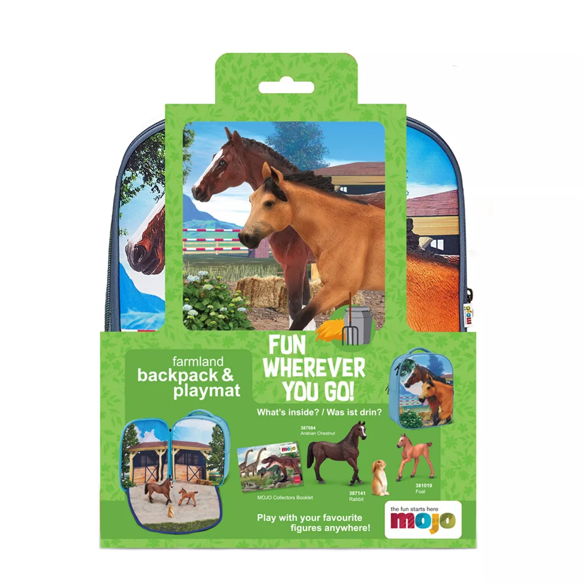 Mojo Dinosaur Horse 3D Backpack