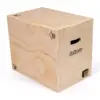 GoSports Fitness 3 In 1 Adjustable Portable Fitness Wood Plyo Cross Training Versatile Premium Wood Constructed Durable Launch Box