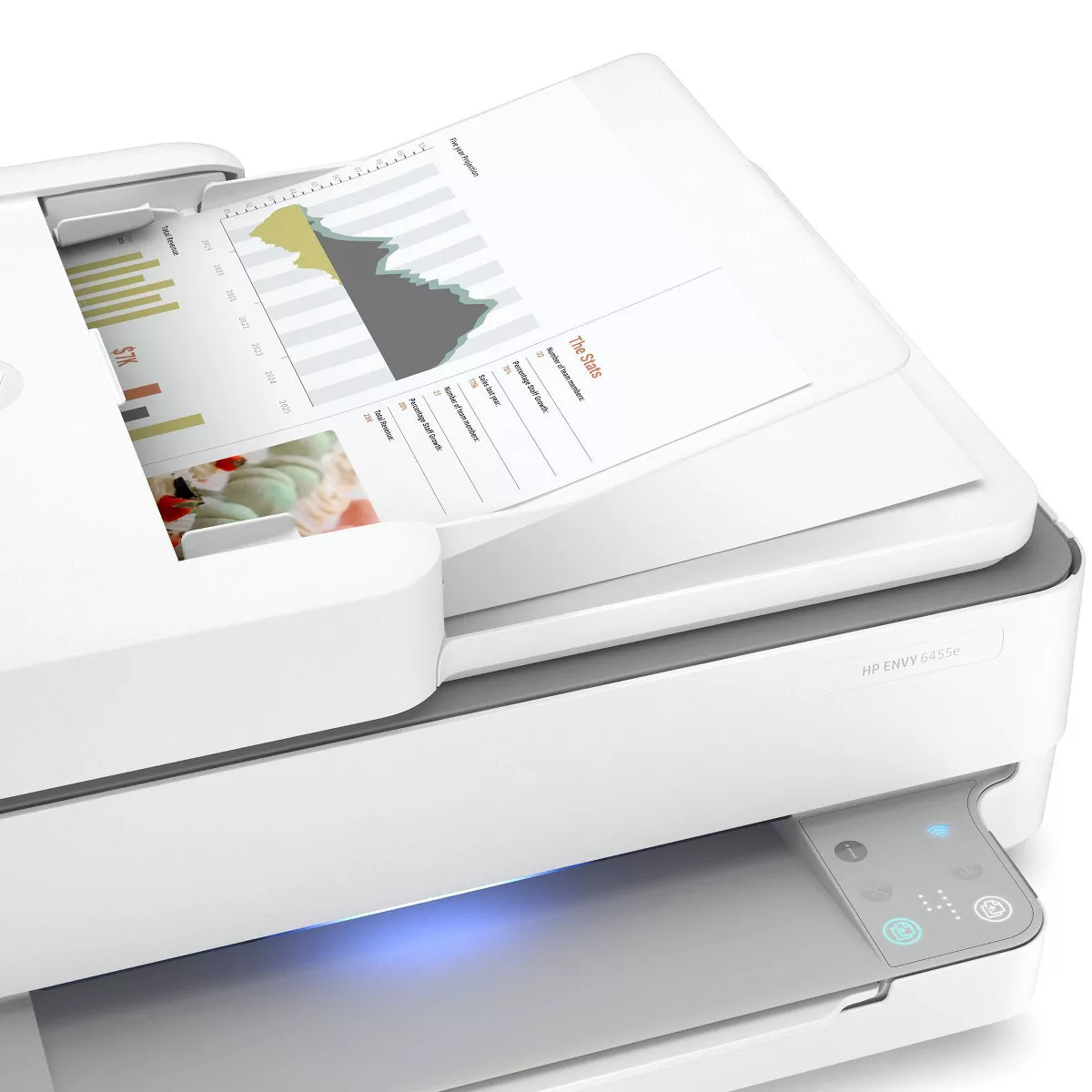 HP Envy 6455e Wireless All-In-One Printer with Copier, Scanner and Mobile Printing
