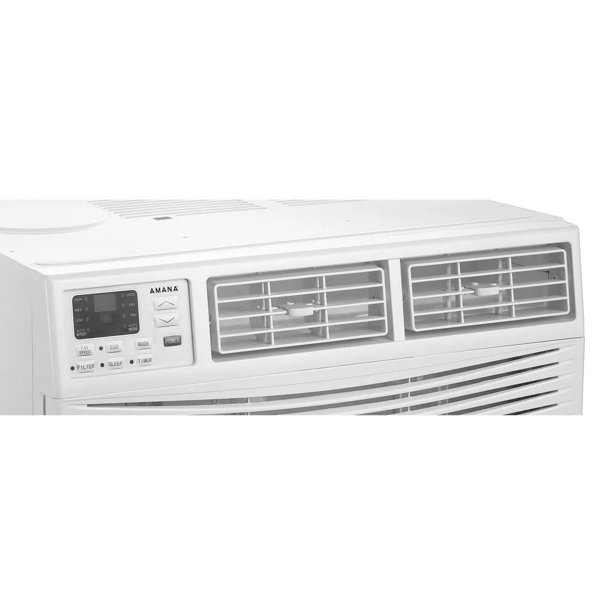 Amana 6,000 BTU 115V Window Mounted Air Conditioner AMAP061BW with Remote Control