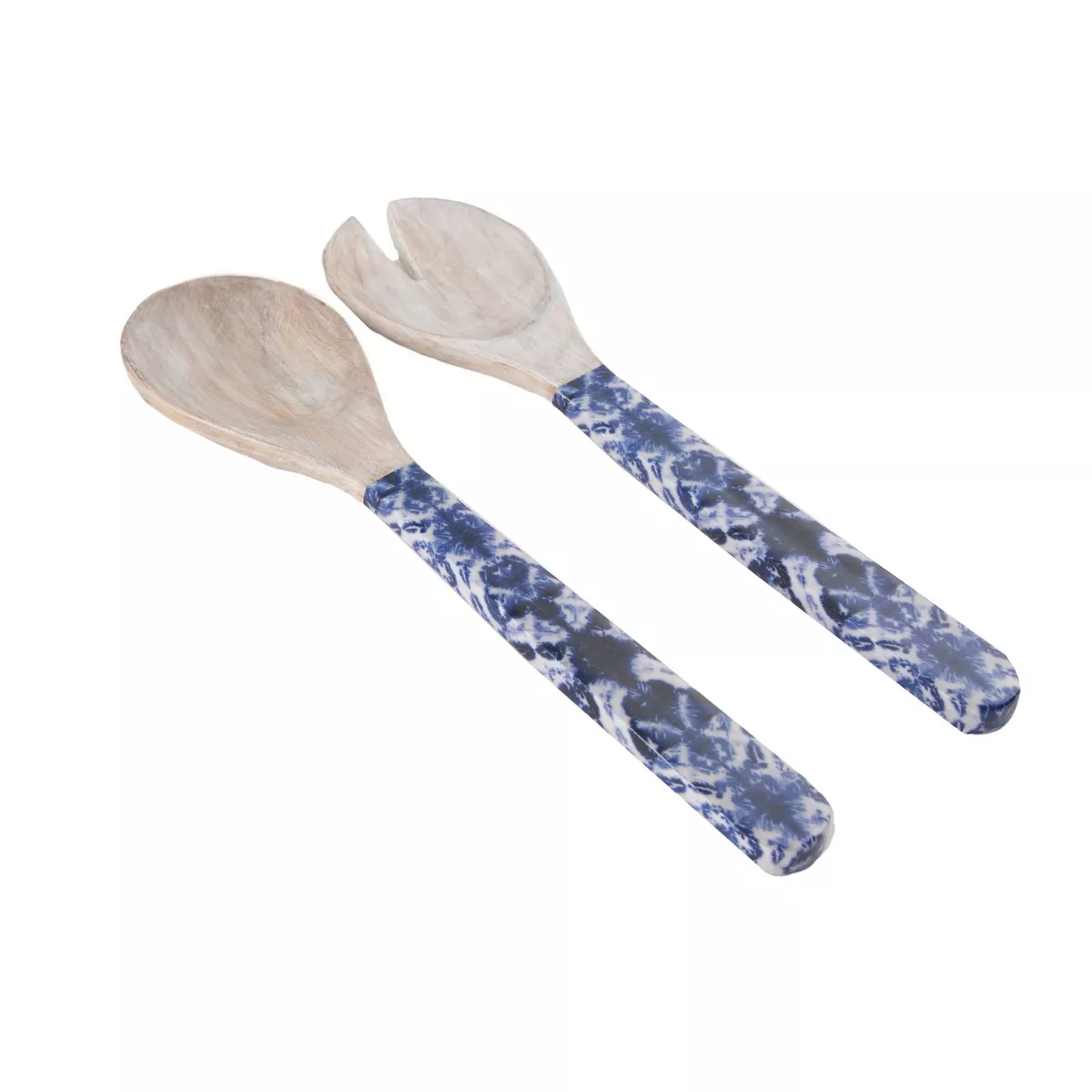 2pc Checkerboard Tie Dye Salad Servers - Thirstystone