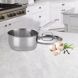 Cuisinart Chef's Classic 1.5qt Stainless Steel Saucepan with Cover - 719-16