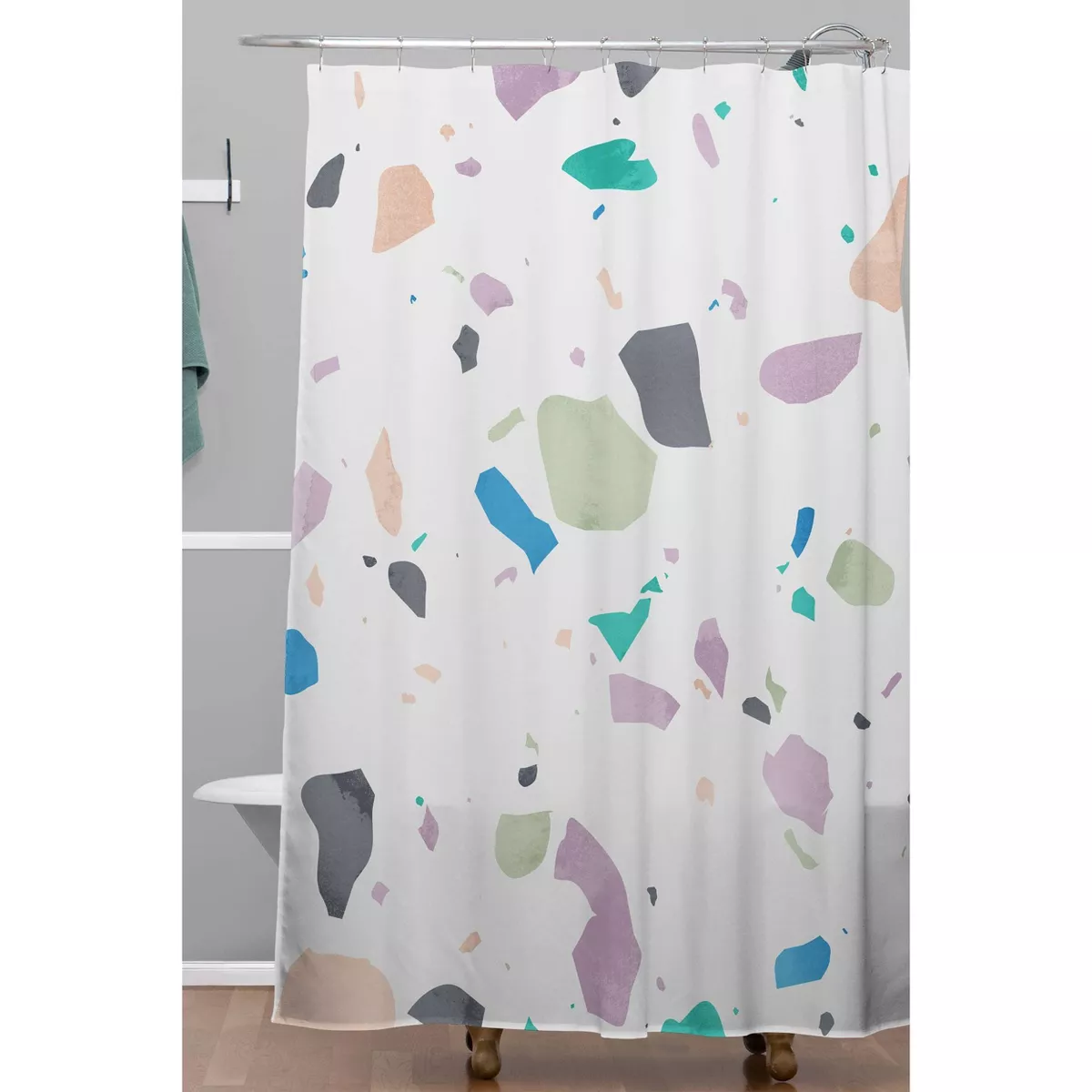 Mareike Boehmer Terrazzo Shower Curtain - Deny Designs