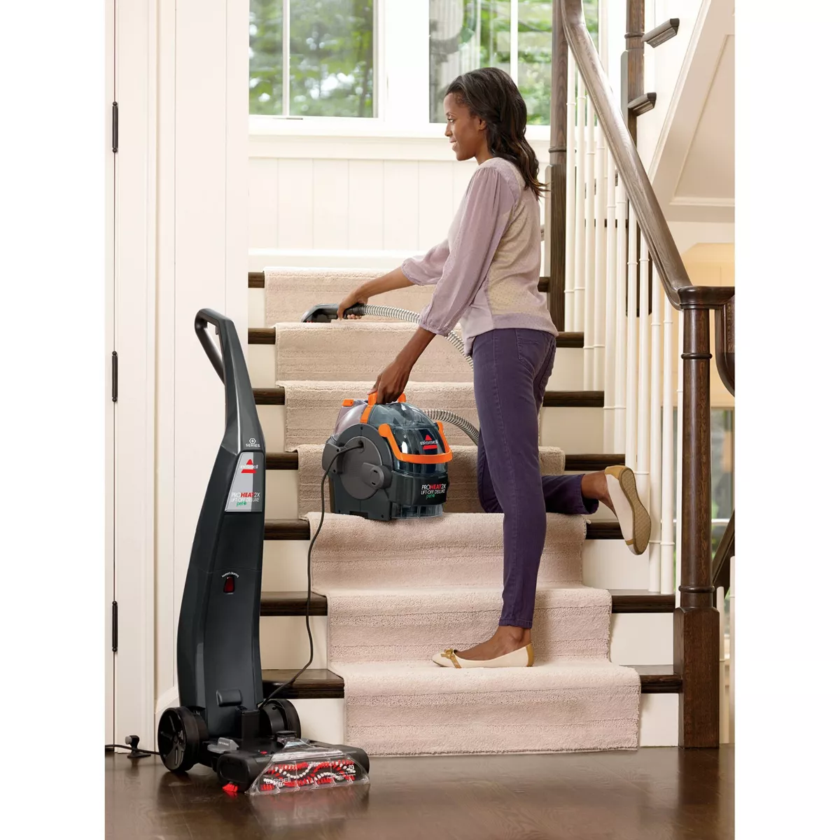 BISSELL ProHeat 2X Lift-Off Pet Upright Carpet Cleaner - 15651