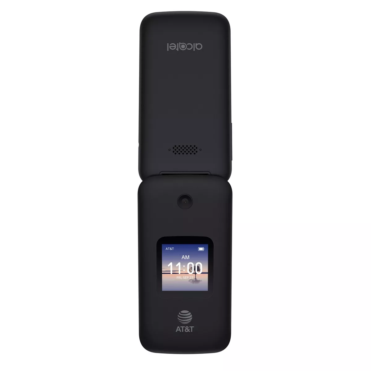 AT&T Prepaid Alcatel SMARTFLIP Phone (4GB) - Black
