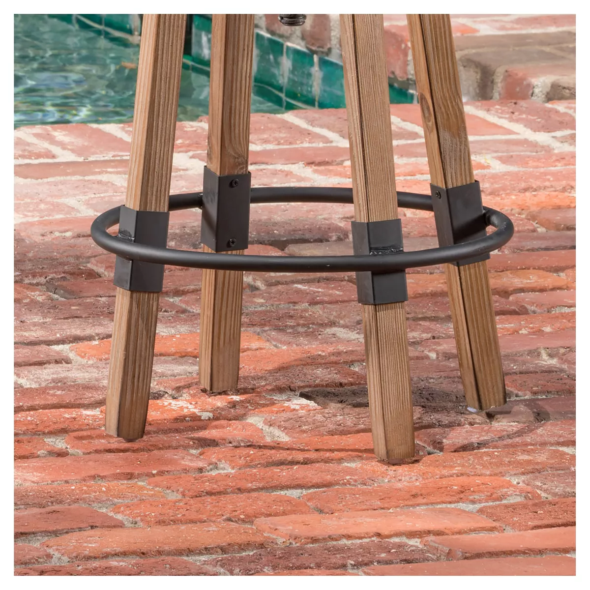 Grady Swivel Barstool - Antique - Christopher Knight Home