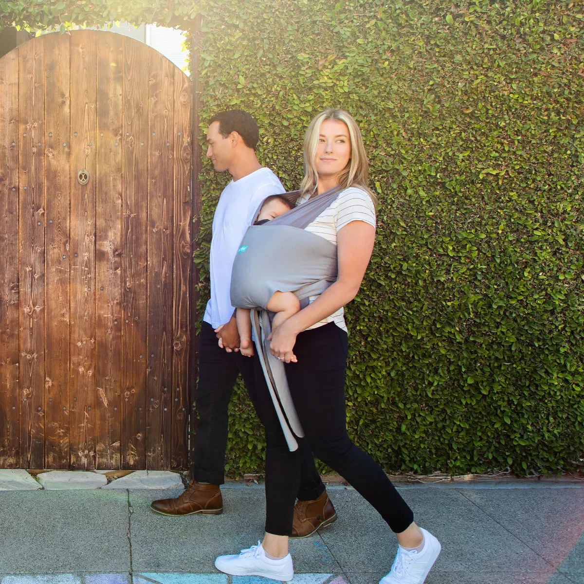Moby Wrap Easy-Wrap Baby Carrier - Smoked Pearl