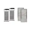 Medify Air MA-40-W2 Medical Grade HEPA Filter Tower Air Purifier (2 Pack) w/Medify Air MA-40 Air Purifier H13 HEPA Replacement Filter Set (2 Pack)