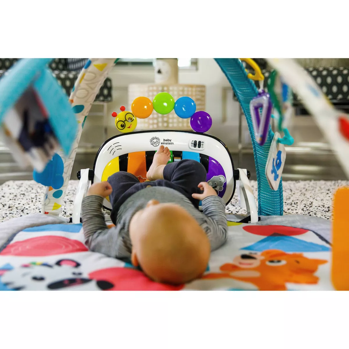Baby Einstein 4-in-1 Kickin' Tunes Music and Language Discovery Activity Gym