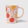 16oz Stoneware Apple Print Mug - Room Essentials™